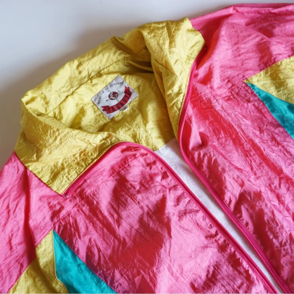 Vintage colorblock windbreaker - Picture 5 of 6